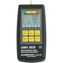 Υγρασιόμετρο υλικών, ξύλου και δομικών υλικών.
Υγρασιόμετρο GREISINGER Γερμανίας,GMH 3830.