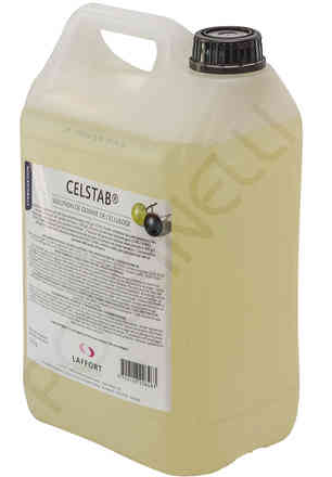 Ιδιαιτερότητες 
To Celstab® είναι ένα πολυμερές καθαρής κελουλόζης φυτικής προέλευσης, που χαρακτηρίζεται από χαμηλό βαθμό πολυμερι‐
σμού και χαμηλό ιξώδες. Η μορφή του ως διάλυμα με συγκέντρωση 100 gr/L διευκολύνει την προσθήκη του μέσα στη μάζα του 
οίνου.  
Οινολογικές εφαρμογές 
To Celstab® προορίζεται για τη σταθεροποίηση των οίνων ως προς τη κατακάθιση των τρυγικών αλάτων. Η δράση του μεταφρά‐
ζεται ως  την  παρεμπόδιση  των φάσεων  πηρινισμού  και  ανάπτυξης  μικροκρυστάλλων (δια μια αποδιοργάνωση  της  επιφανείας 
των αλάτων, που ευθύνονται για τη δημιουργία κρυστάλλων).